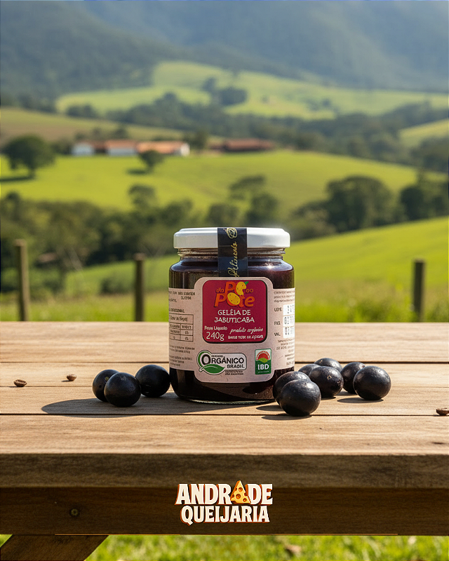 Geleia de Jabuticaba Orgânica - Do pé ao Pote - 240g foto produto 24
