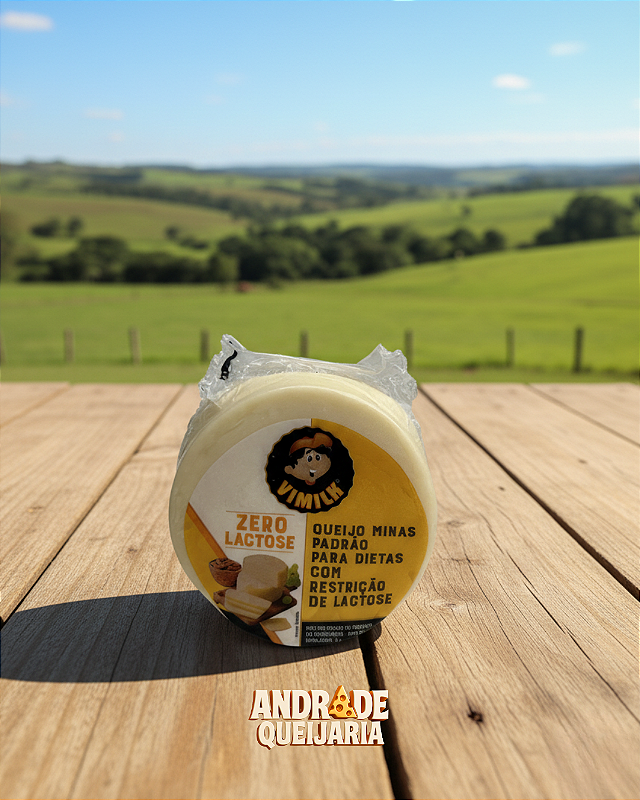 Queijo Sem Lactose - Minas Padrão - 530g foto produto 25