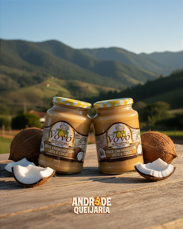 Doce de leite com Coco - 2 Potes de 650g foto produto 13