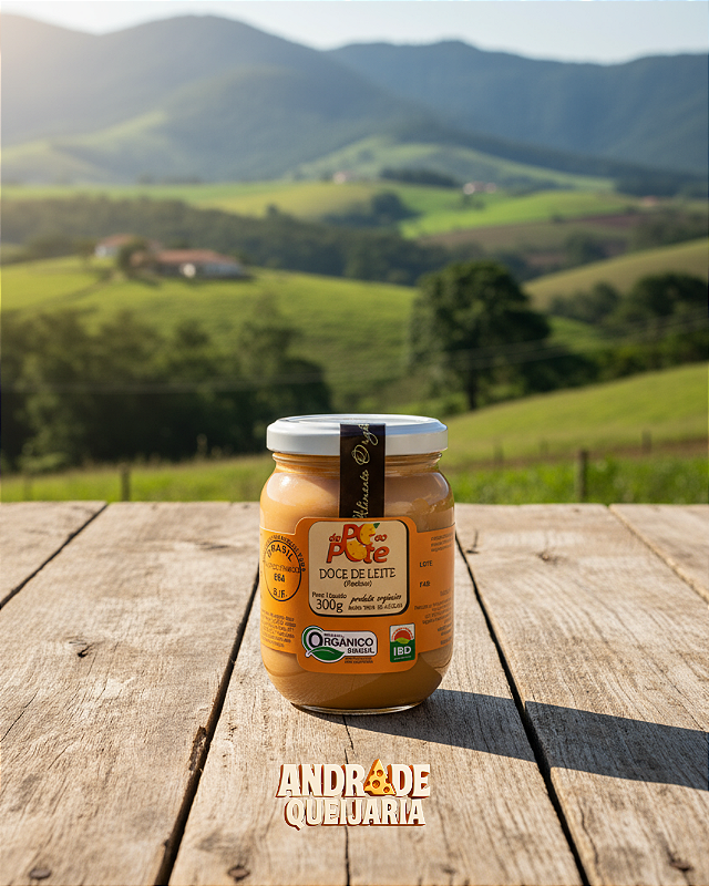Doce de Leite Puro Orgânico - Do pé ao Pote - 300g foto produto 6