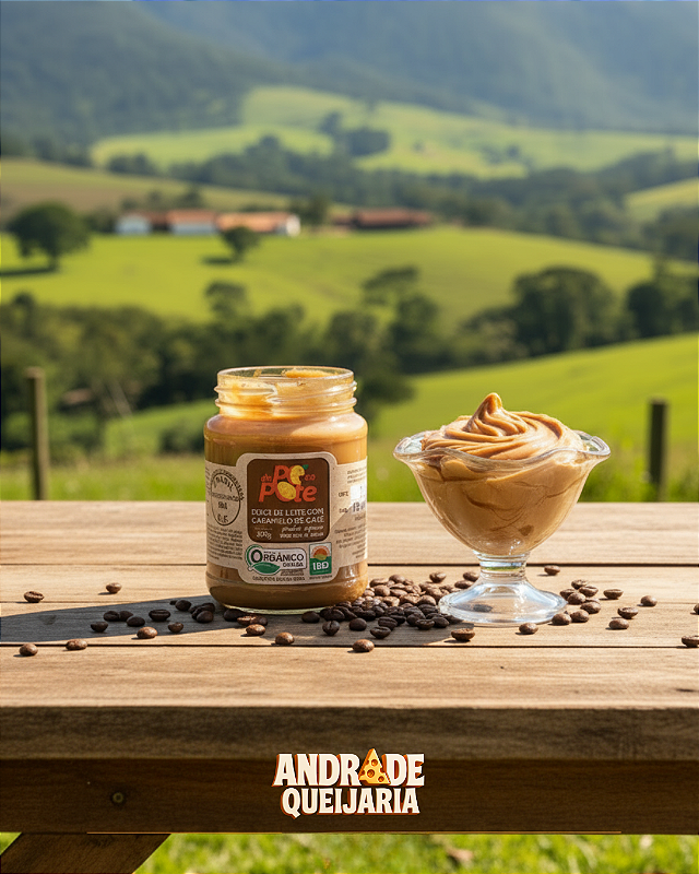 Doce de Leite com Caramelo de Café Orgânico - Do pé ao pote - 300g foto produto 7